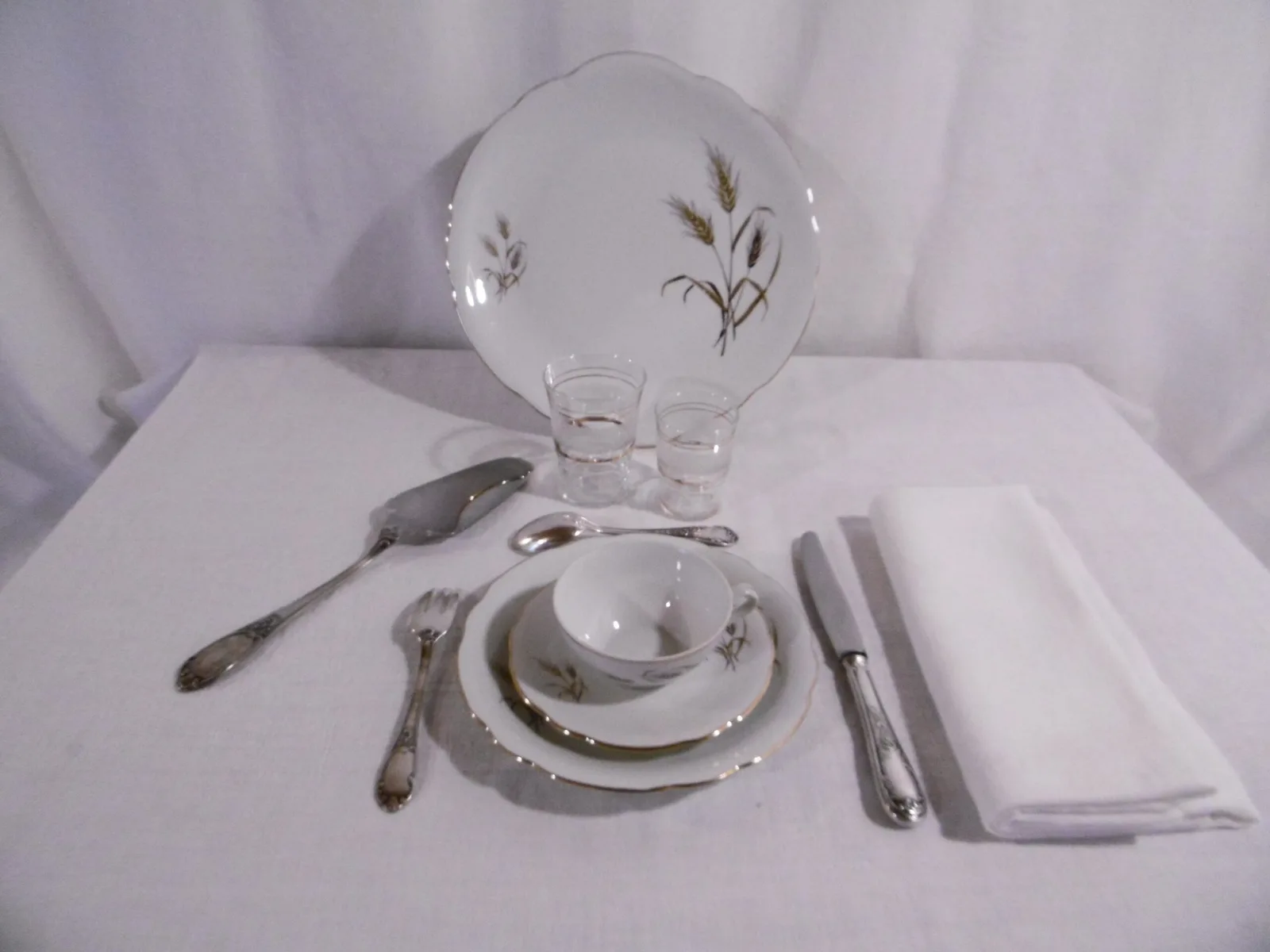 Service à café et gâteaux "Épis de blé" – Image 2