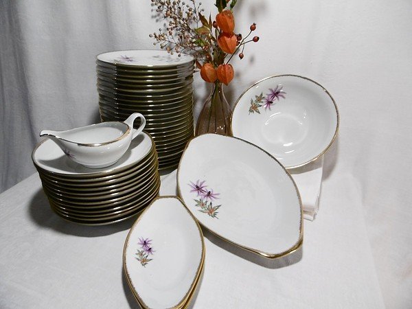 Service de table "Chardons"