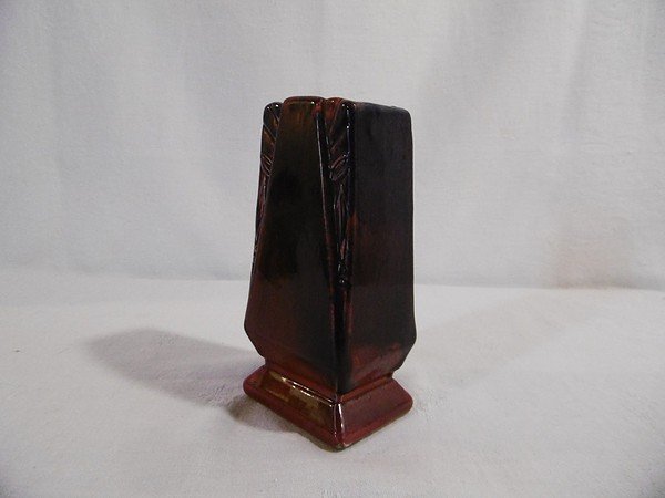 Vase Art déco violet – Image 3
