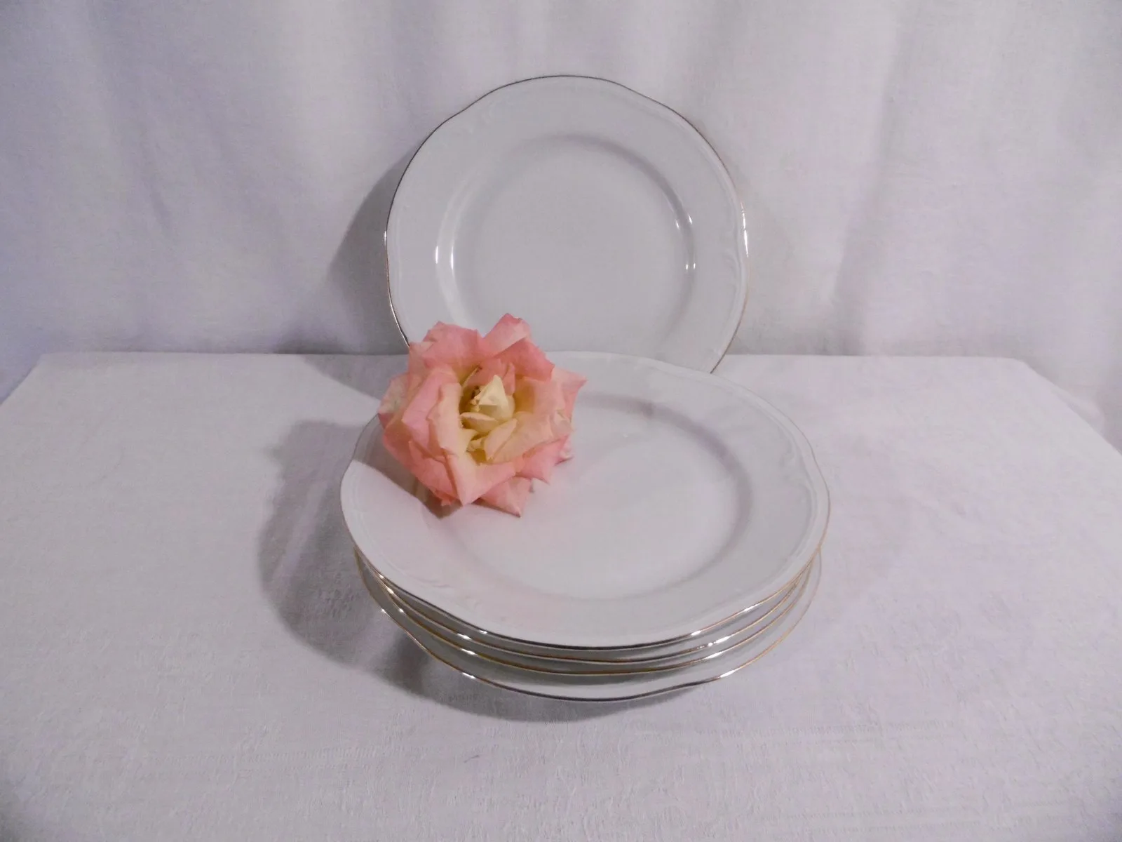 Assiettes blanches