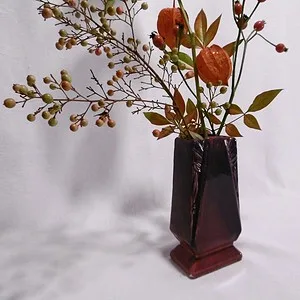 Vase Art déco violet