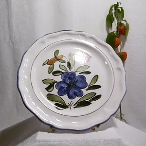 Assiette "Fleurs"
