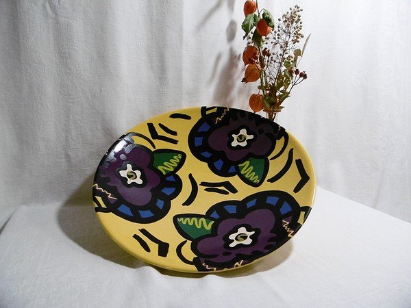 Coupe "Trois fleurs"