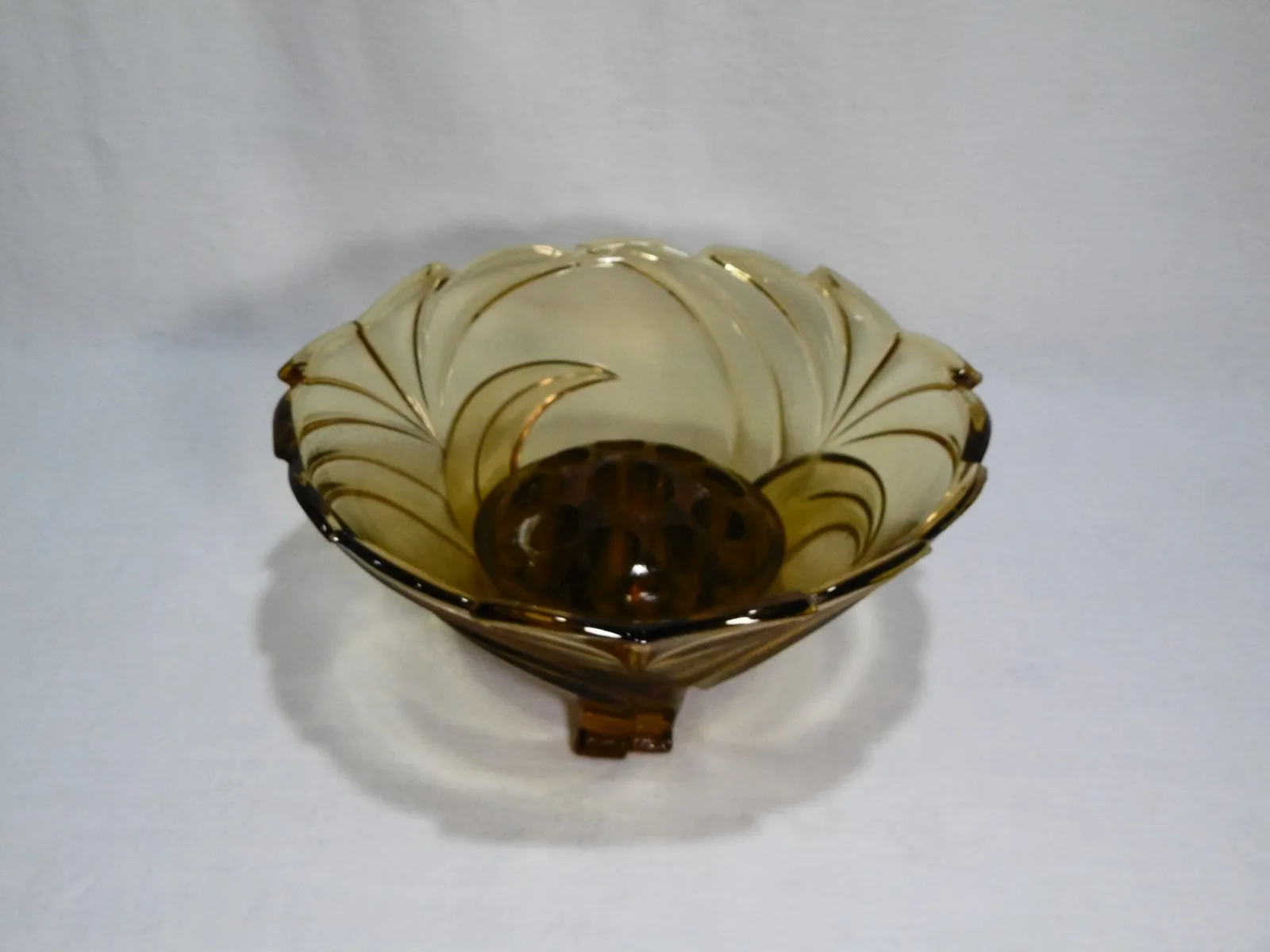 Vase Art déco ambre – Image 3