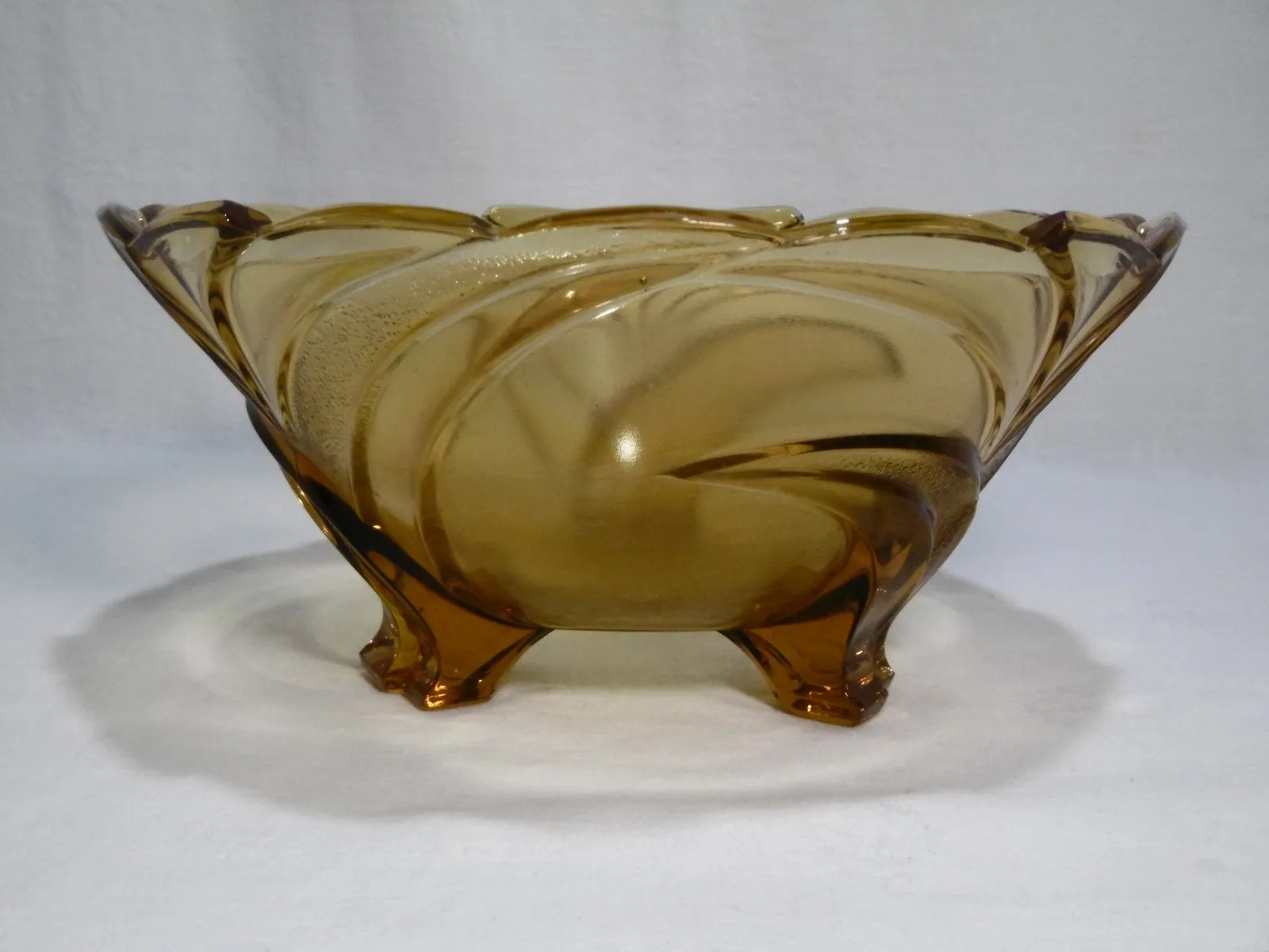 Vase Art déco ambre – Image 6