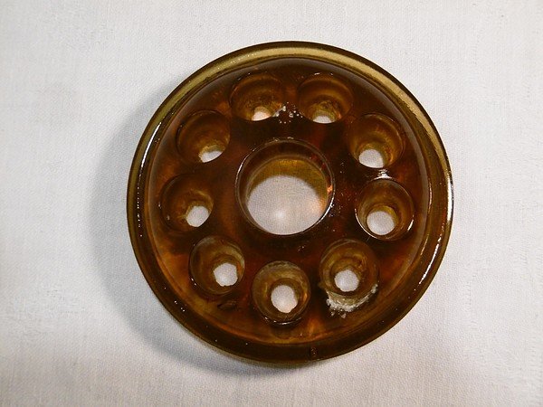 Vase Art déco ambre – Image 8