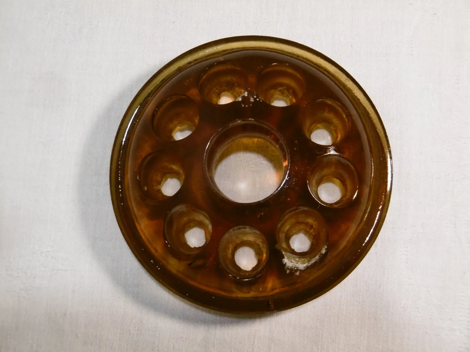 Vase Art déco ambre – Image 8