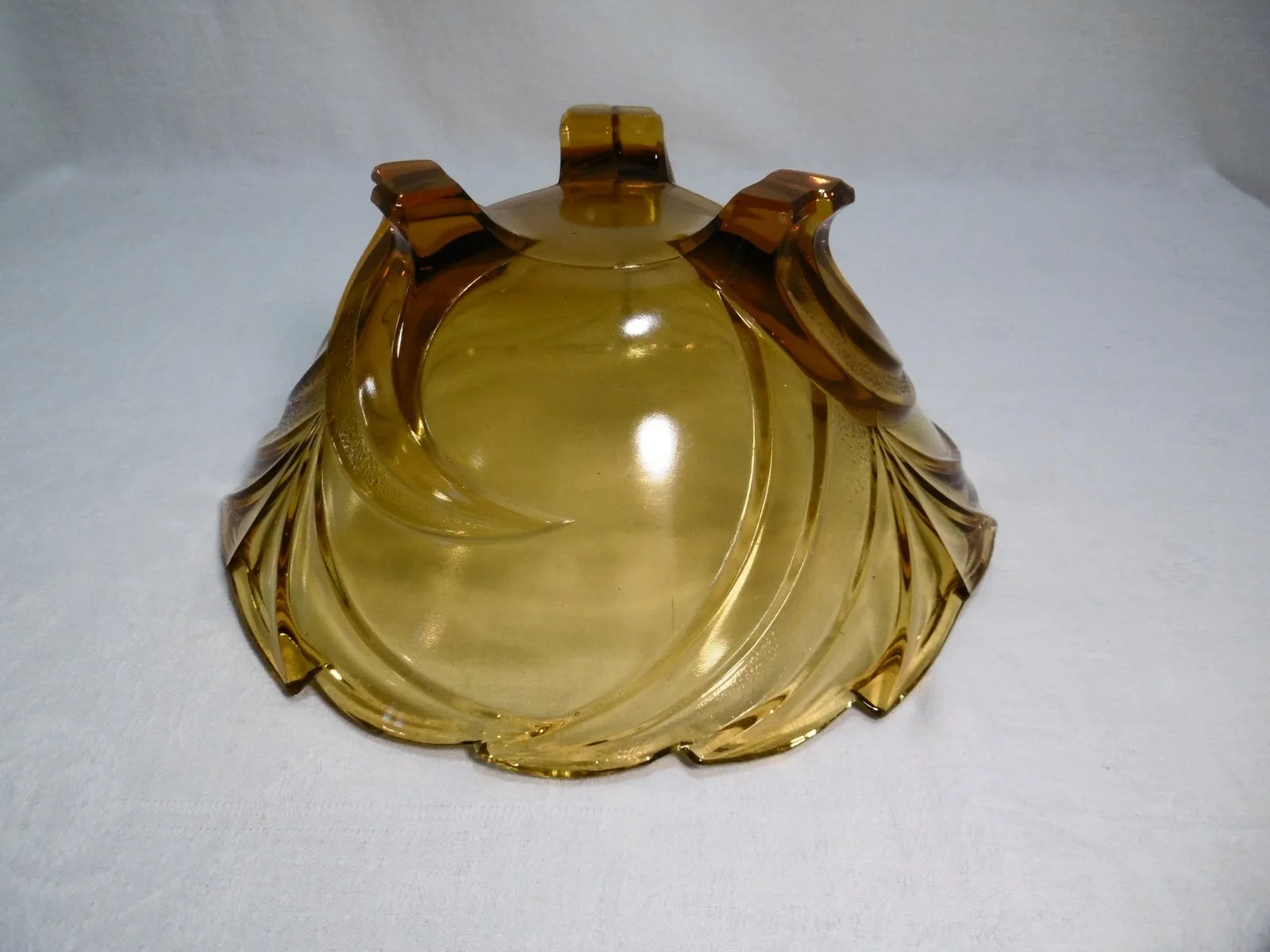 Vase Art déco ambre – Image 7