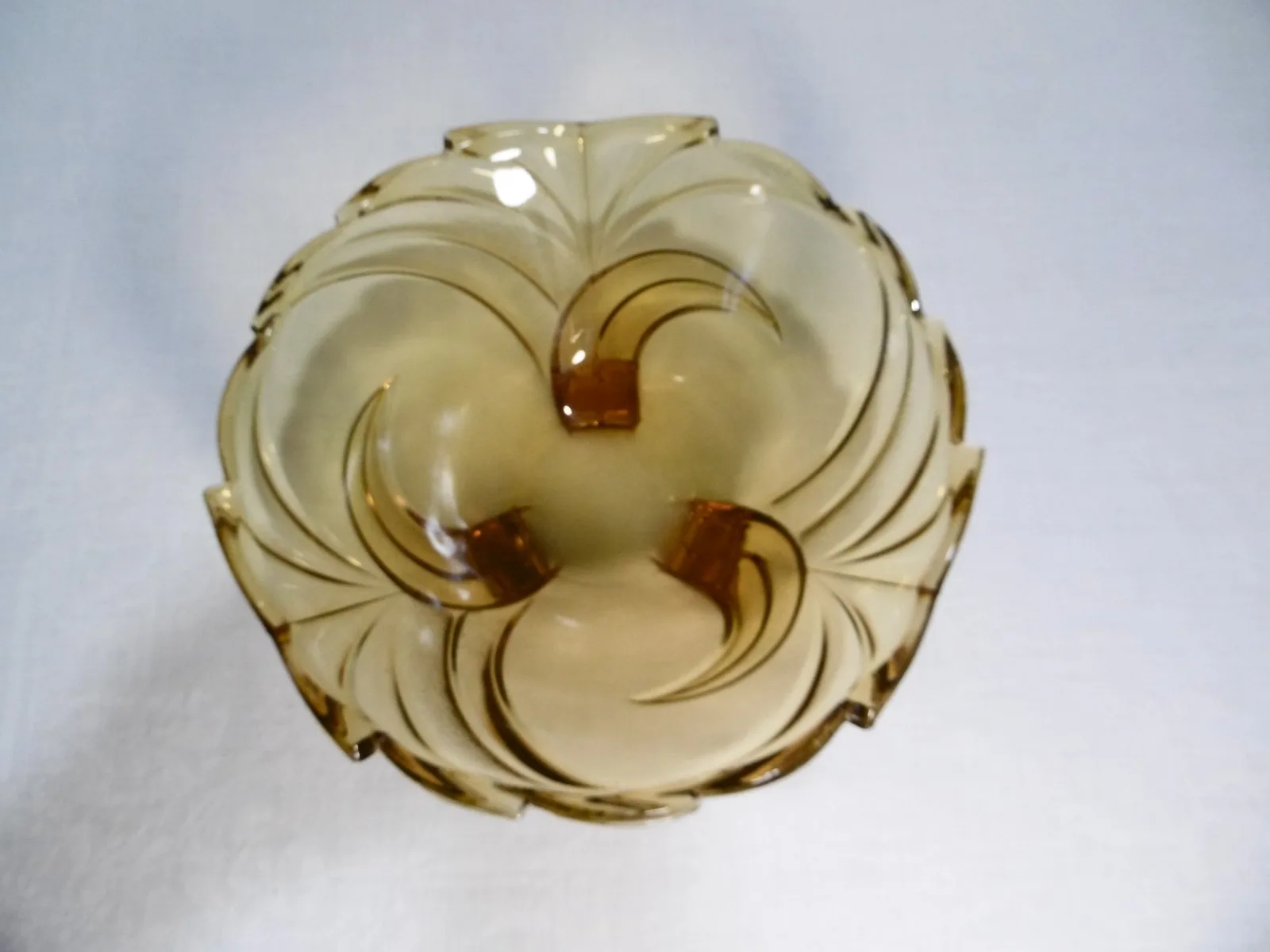 Vase Art déco ambre – Image 4