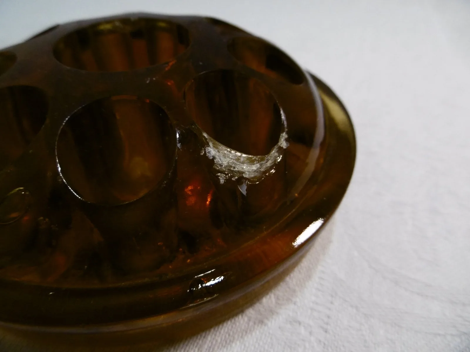 Vase Art déco ambre – Image 9
