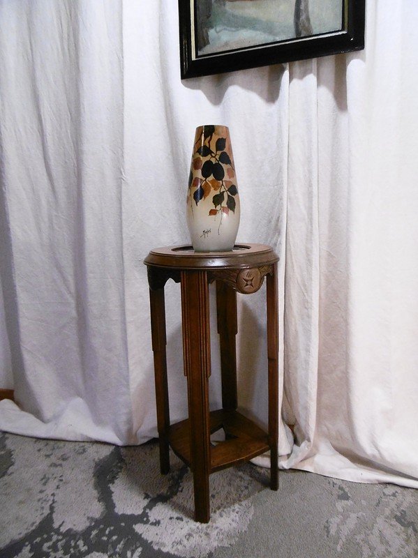 Sellette Art déco ronde
