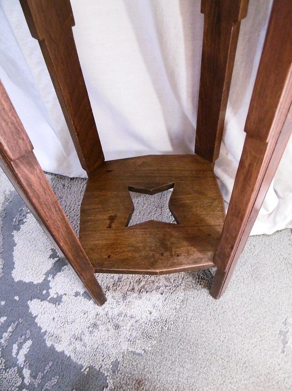 Sellette Art déco ronde – Image 3