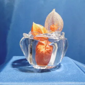 Bougeoir photophore "Fleur"