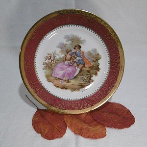 Assiette "Fragonard"