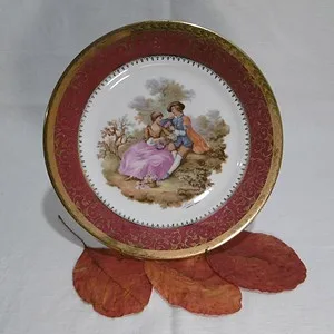 Assiette "Fragonard"