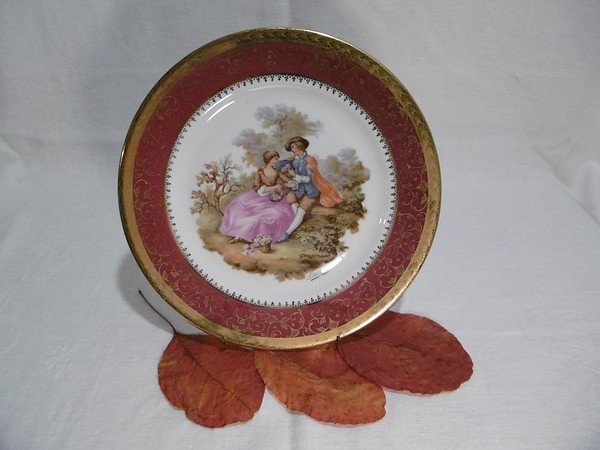 Assiette "Fragonard"