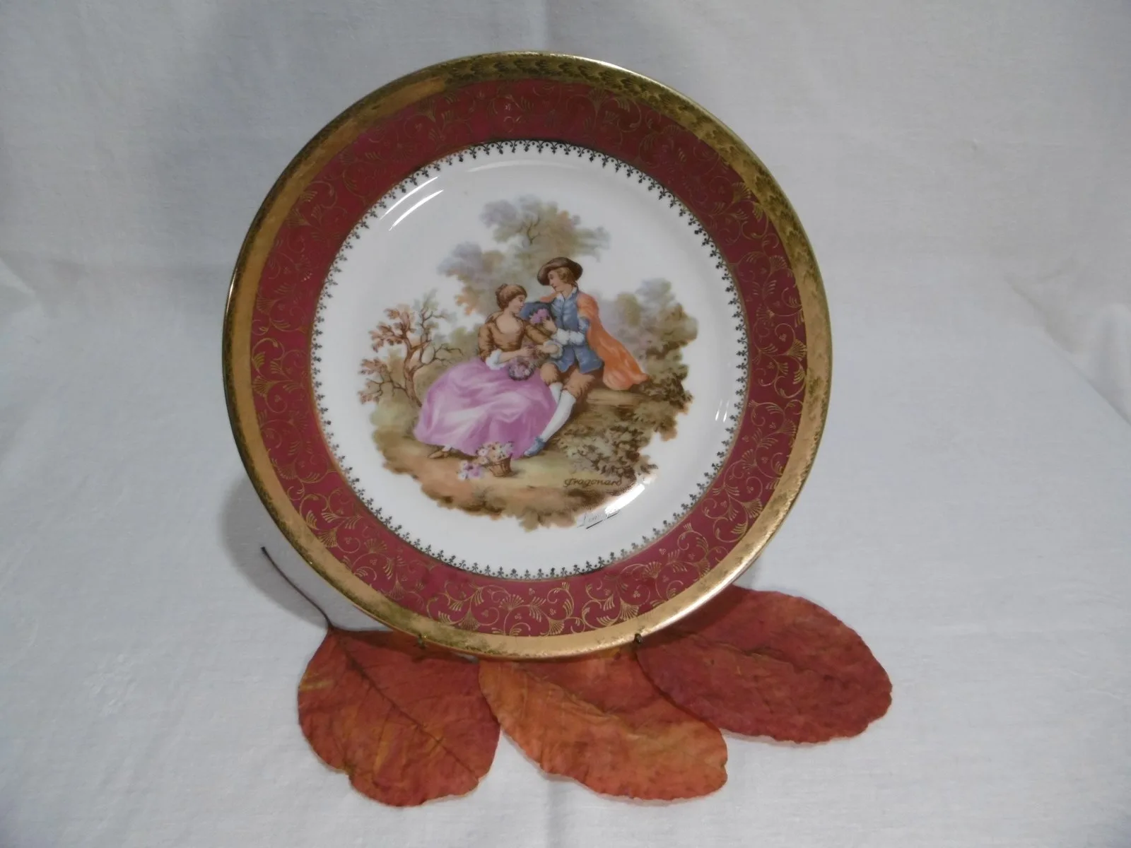 Assiette "Fragonard"