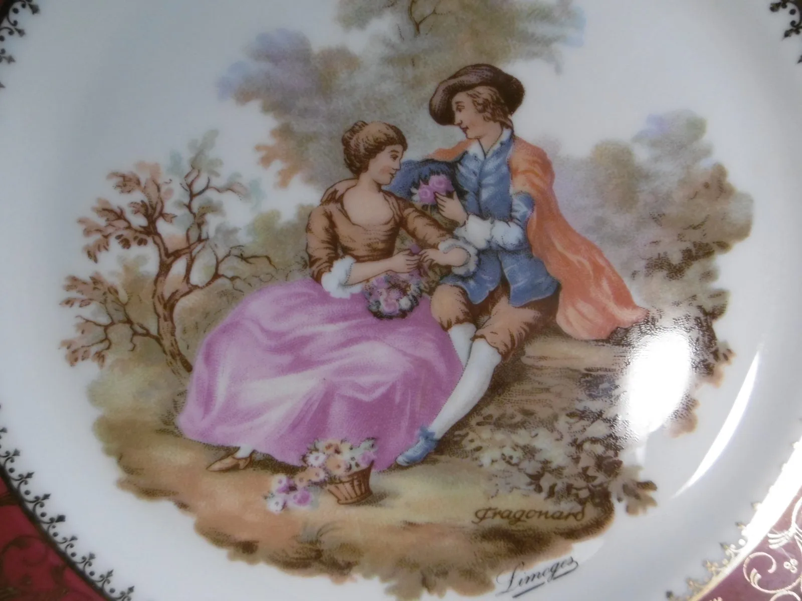 Assiette "Fragonard" – Image 2