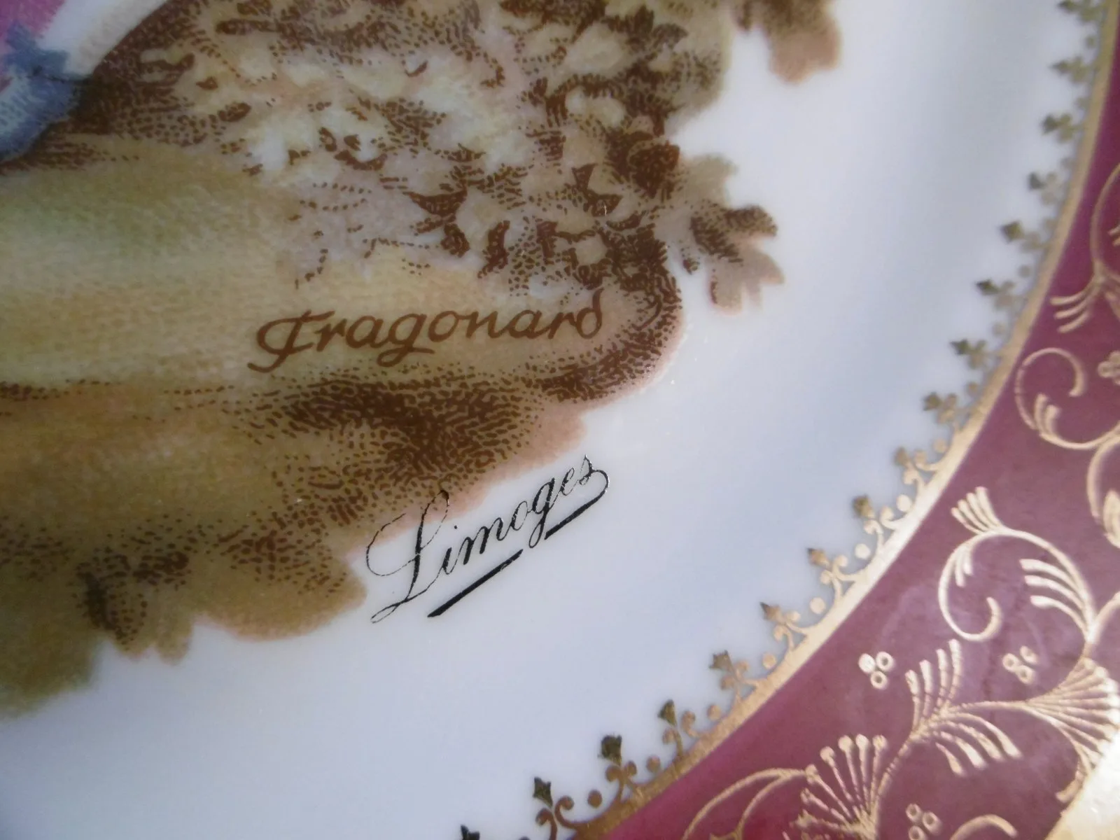 Assiette "Fragonard" – Image 3