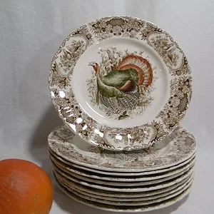 Assiettes "Turkey"