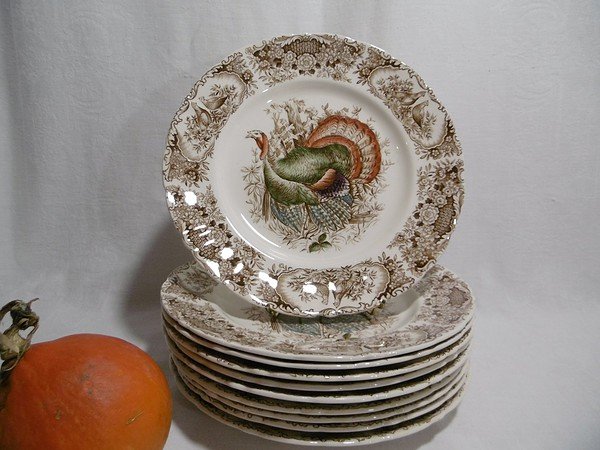 Assiettes "Turkey"
