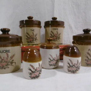 Service de pots à condiments