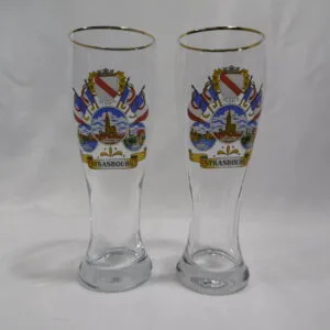 Verres à bière "Strasbourg"