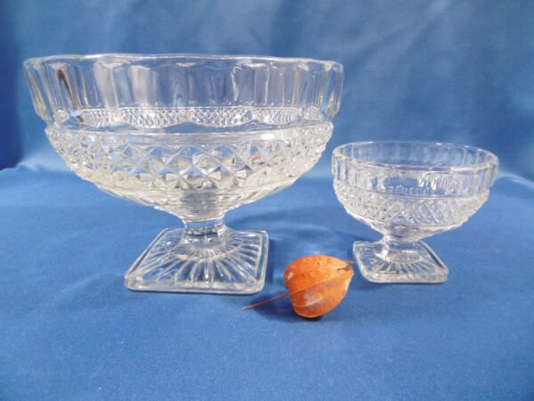 Service à salade de fruits, glace ou crème "Diamant" – Image 8