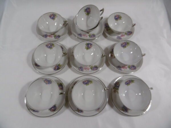Tasses "Roses bleues" – Image 2