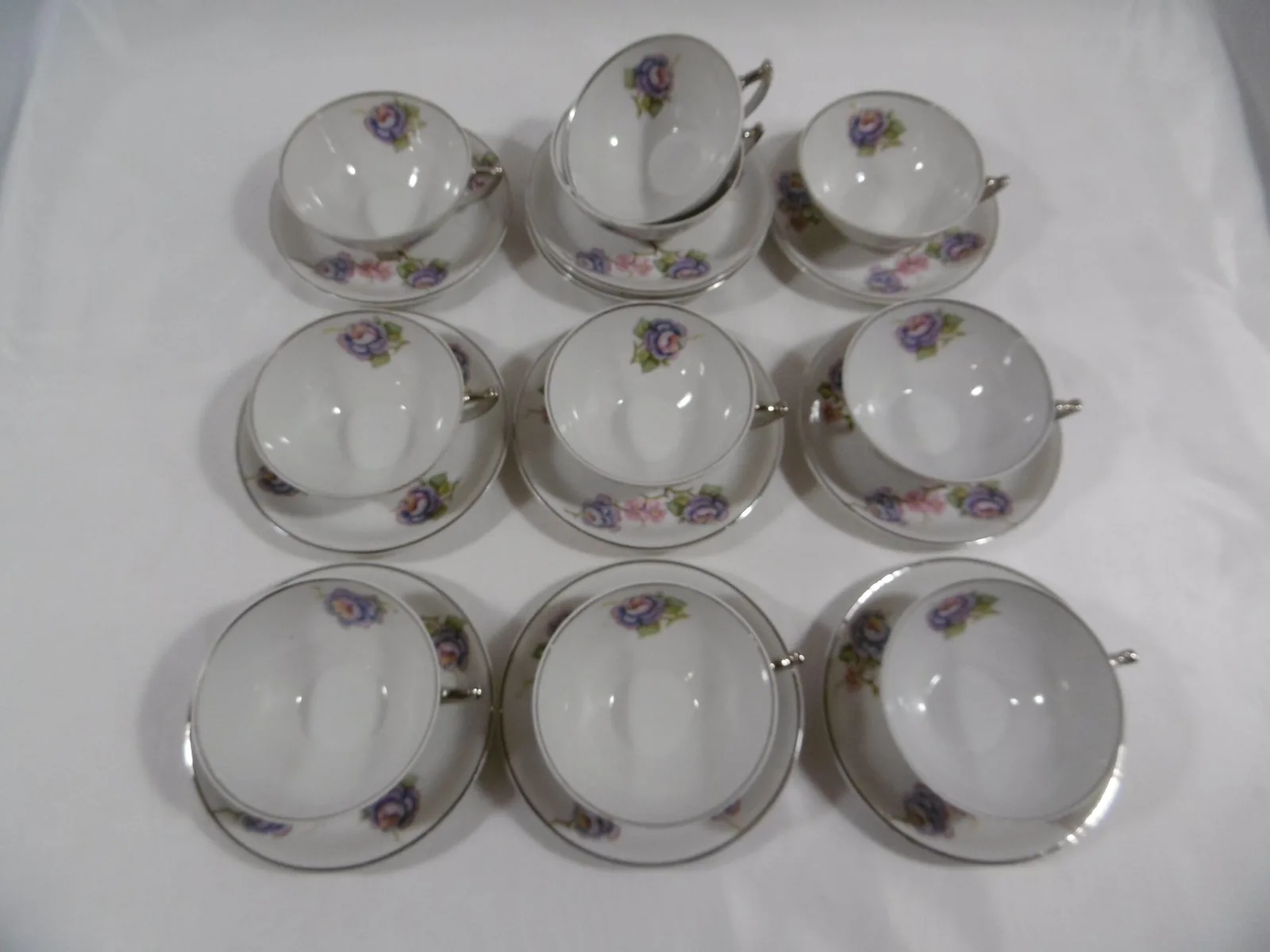 Tasses "Roses bleues" – Image 2