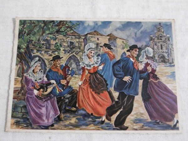 Carte postale "La fricassée"