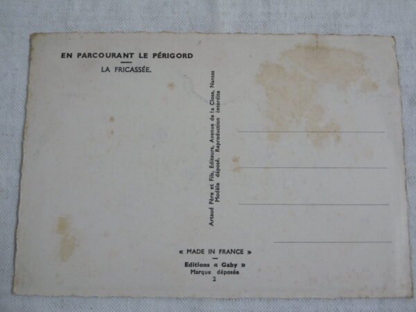Carte postale "La fricassée" – Image 2