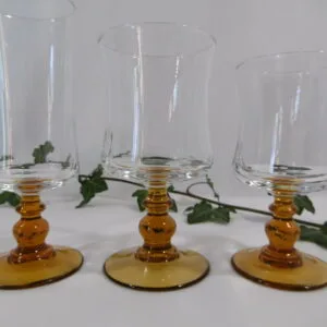 Service de verres "Ambre"