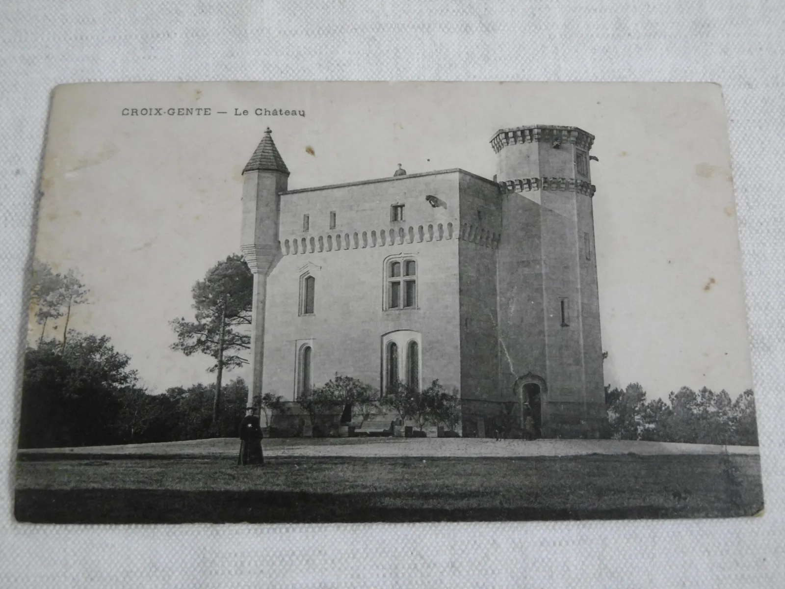 Carte postale "Château de Croix-Gente"