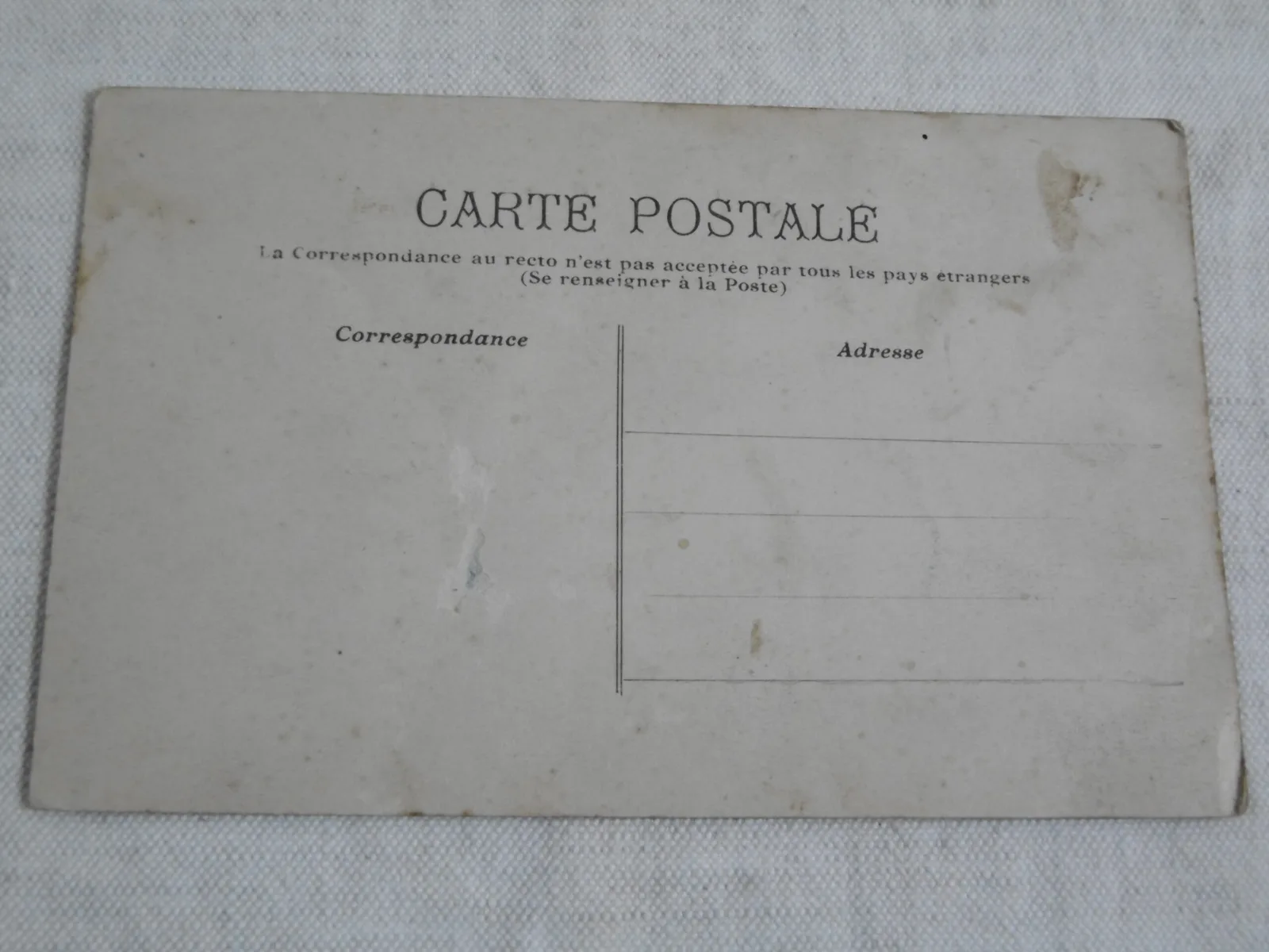 Carte postale "Château de Croix-Gente" – Image 2