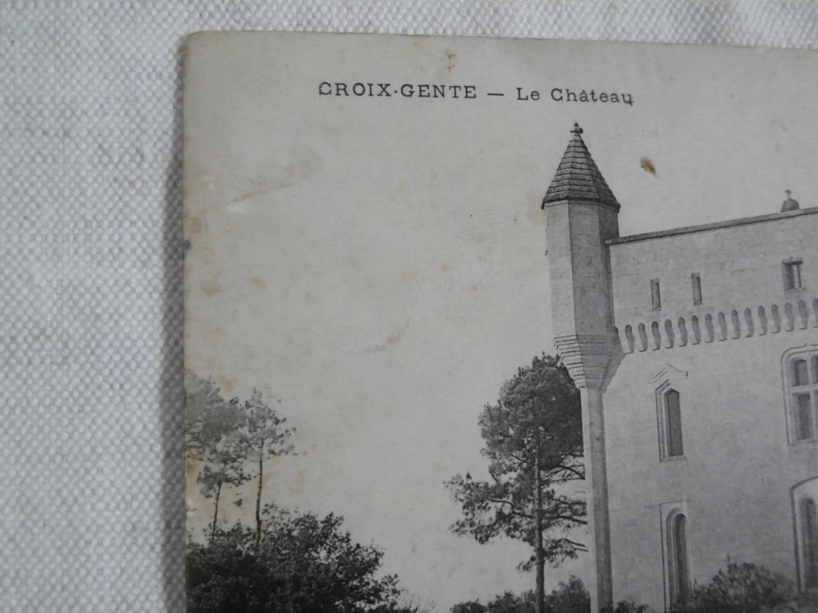 Carte postale "Château de Croix-Gente" – Image 3