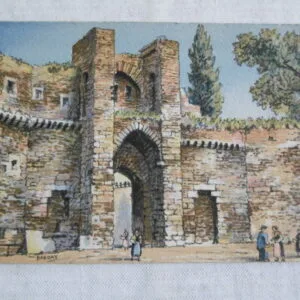 Carte postale "Porte St Michel Cahors"