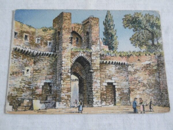 Carte postale "Porte St Michel Cahors"