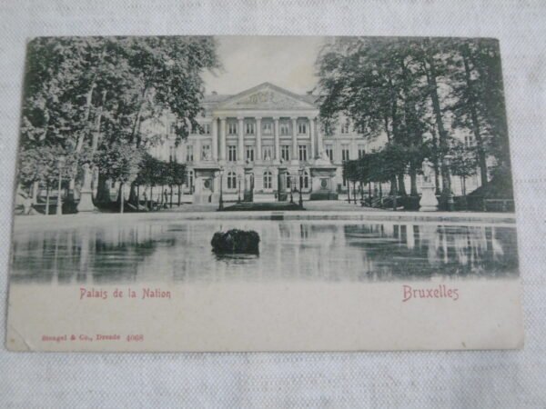 Carte postale "Bruxelles"