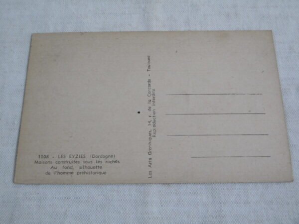Carte postale "Les Eyzies" – Image 2