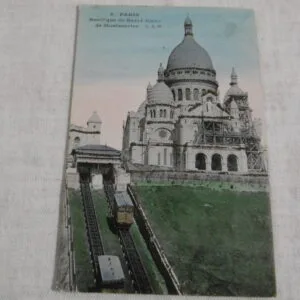 Carte postale "Paris Basilique du Sacré-Cœur"