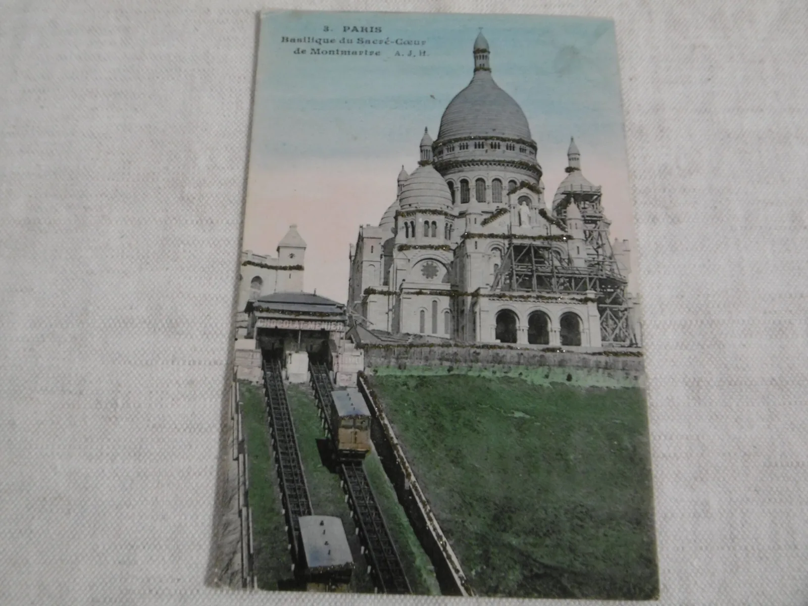 Carte postale "Paris Basilique du Sacré-Cœur"