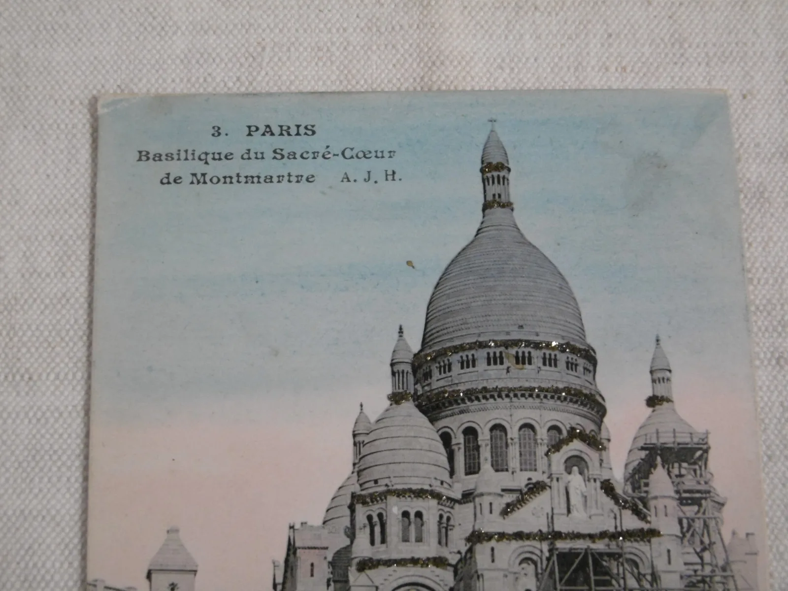 Carte postale "Paris Basilique du Sacré-Cœur" – Image 3