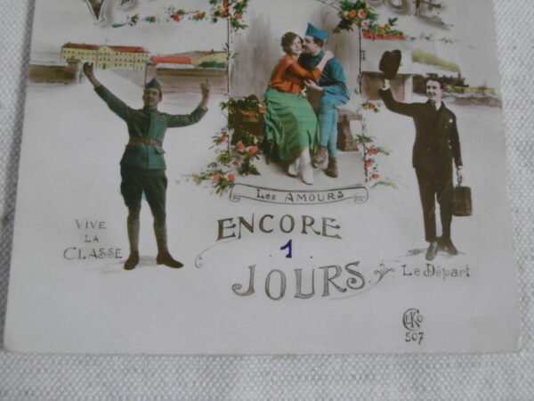 Carte postale "Vive la classe" – Image 3