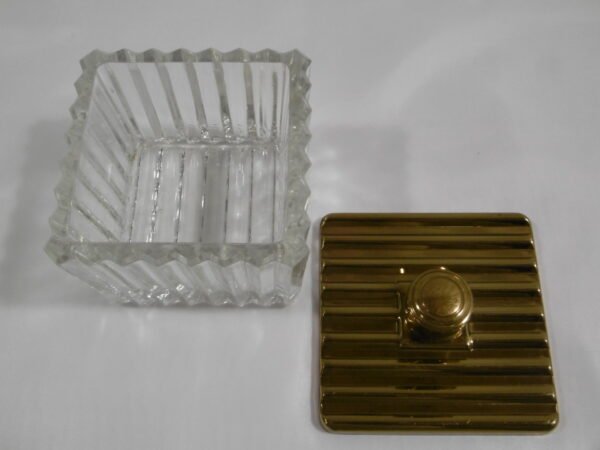 Serviteur Art déco à plateau miroir – Image 3