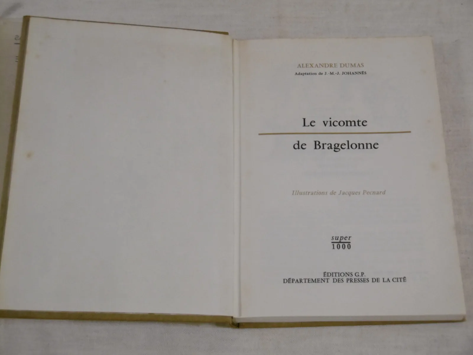 Livre "Le Vicomte de Bragelonne" – Image 5