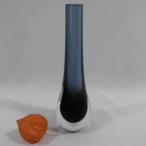 Vase "Sommerso" bleu