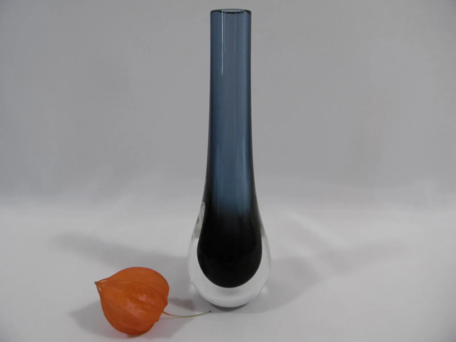 Vase "Sommerso" bleu