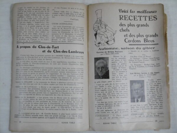 Magazine-revue "Bonne table" – Image 4