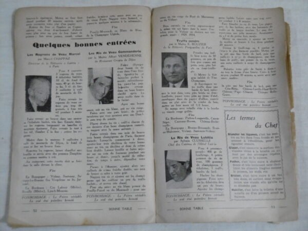 Magazine-revue "Bonne table" – Image 5